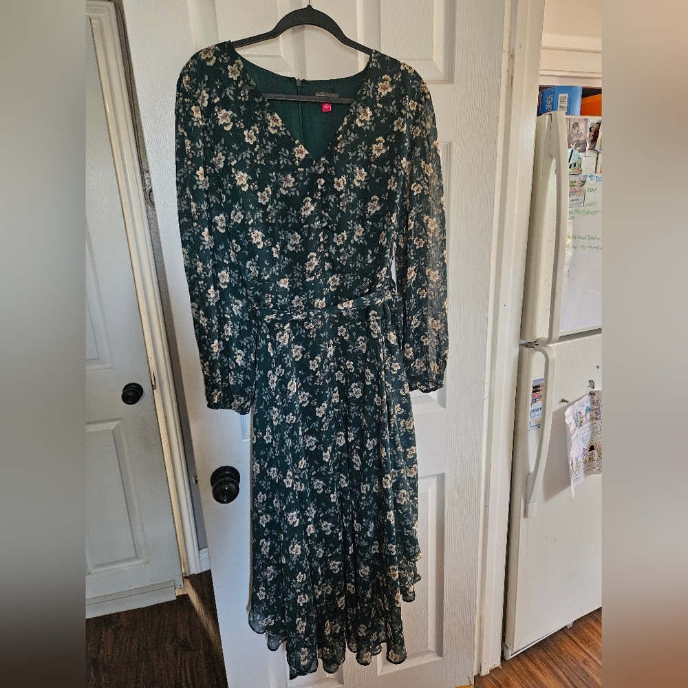 Floral Long Sleeve Dress
